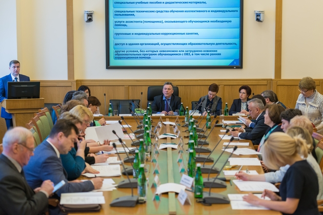 Совет Минобрнауки России обсудил механизмы развития образовательной среды для детей с ограниченными возможностями здоровья