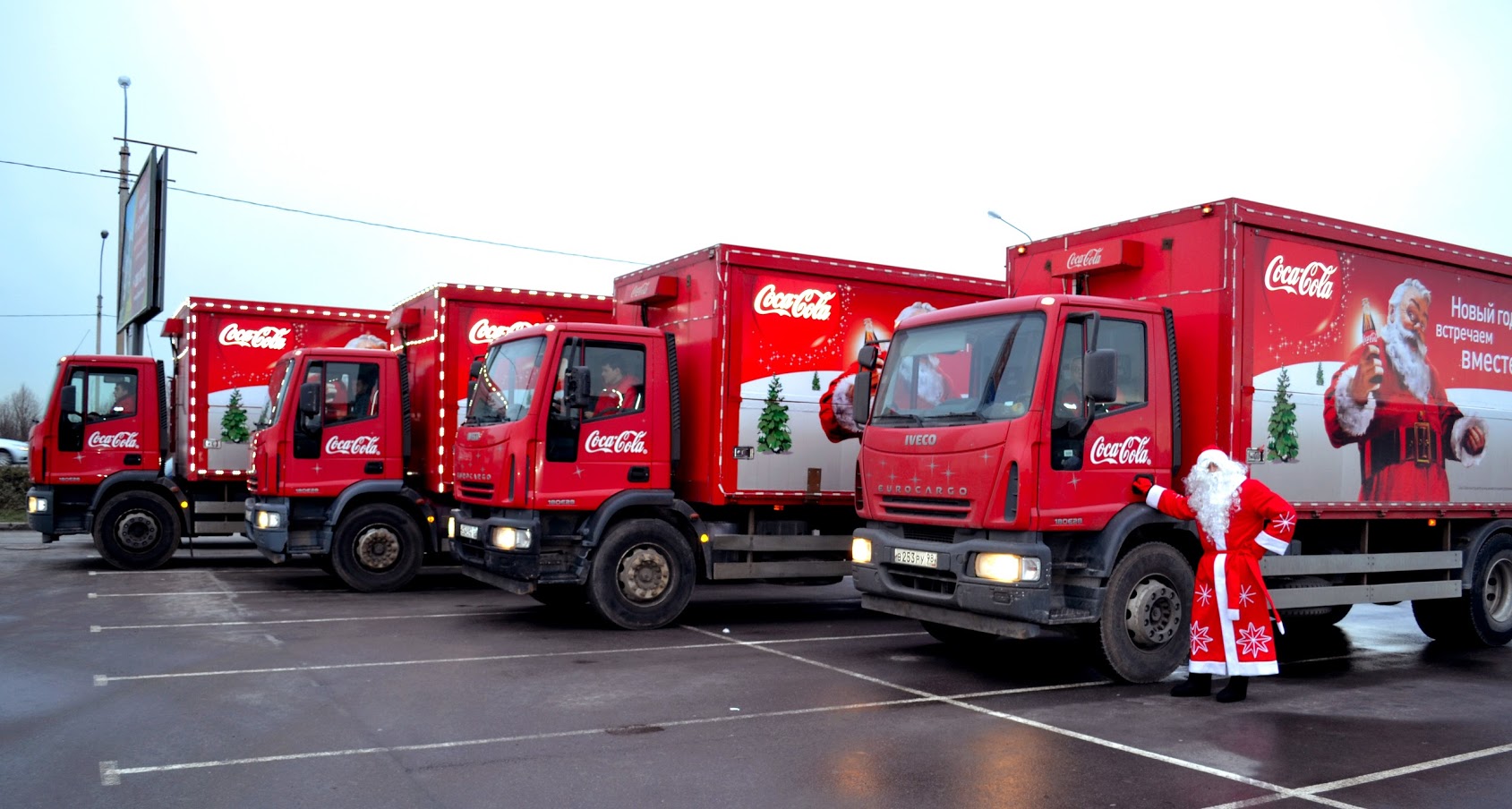 «Рождественский караван Coca-Cola» взял курс на Муром